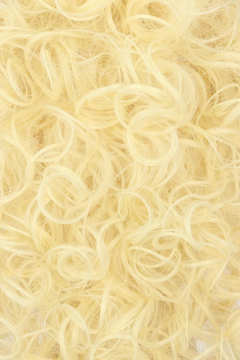 imagekarlery Women Long Big Blonde Wave Curly Wig Retro Singer Cosplay Wig for Halloween Party Fashion Costume