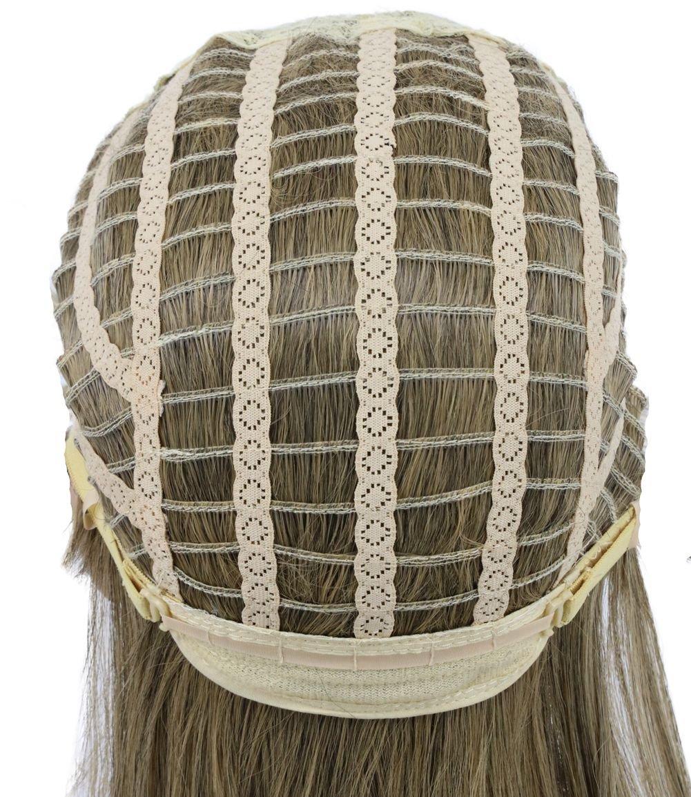 imagekarlery Men Women Long Wavy Light Brown Mullet Wig 70s 80s Punk Rocker Wig for Halloween Costume Cosplay Party