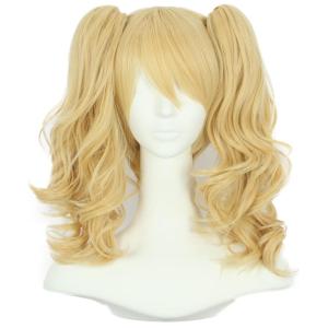 karlery Women’s Long Ponytail Blonde Wig Lolita Clip In Thick Claw Drawstring Halloween Costume Pigtail Wig Anime Cosplay Wig